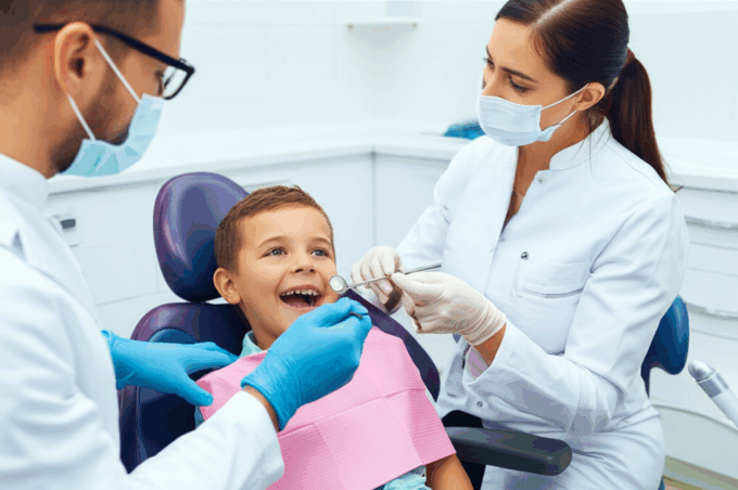 Generate a high-quality, relevant image prompt for an article about: Dental Visits: Best First Time