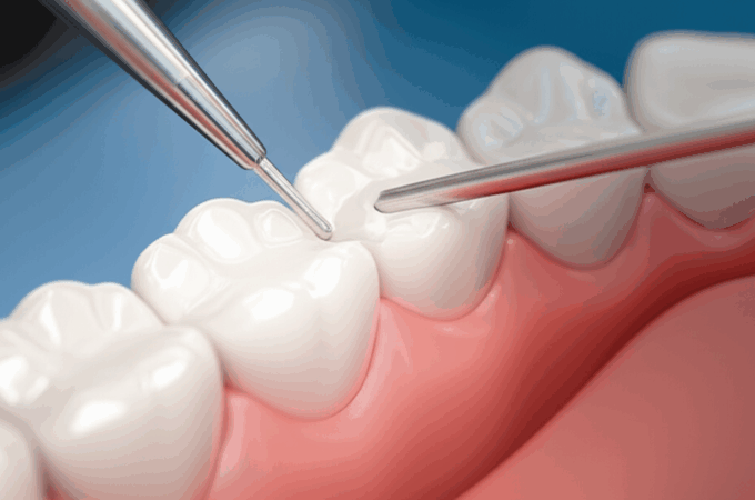 Generate a high-quality, relevant image prompt for an article about: Dental Sealants: Effortless Cav
