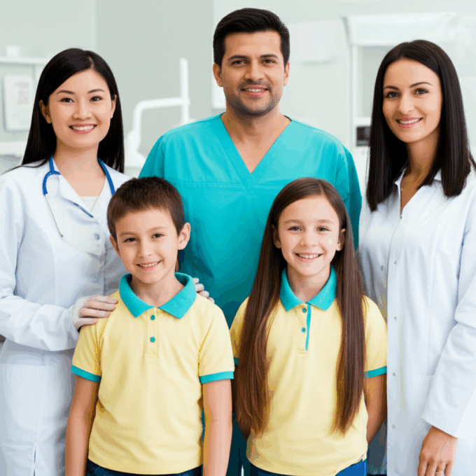 Generate a high-quality, relevant image prompt for an article about: Dental Experts: Caring Portervi